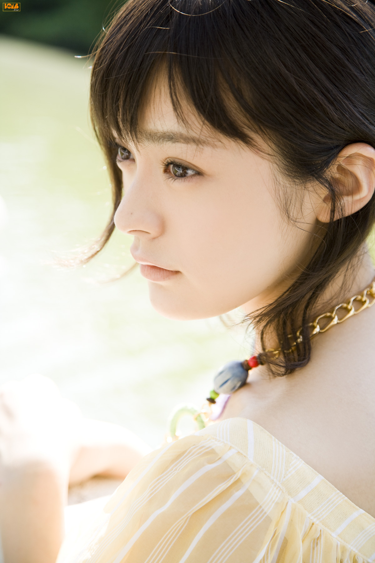 贯地谷诗穗梨 Shihori Kanjiya  Bomb.tv 清纯MM户外写真照